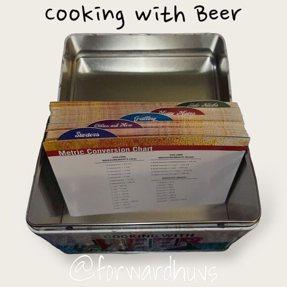 Cooking with Beer, Recipe Card Collection - Open Box - Picture 3 of 8